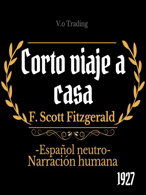 Cover image for Corto viaje a casa